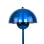 Opviq Lámpara de mesa de metal Azul